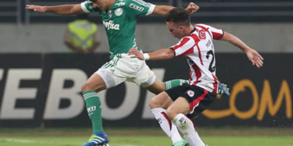 Mesmo aplicando goleada, o Palmeiras saiu da Libertadores