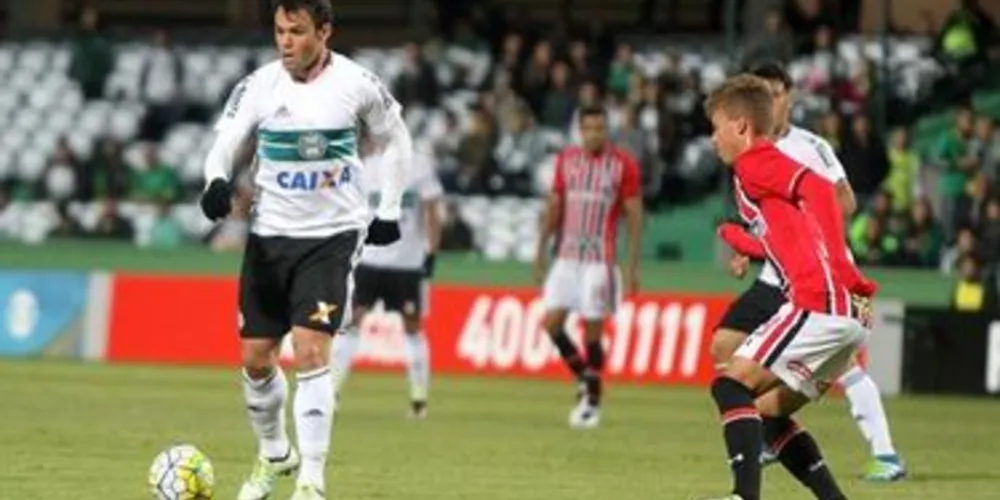 Imagem ilustrativa da imagem Coritiba empata com o São Paulo no Couto