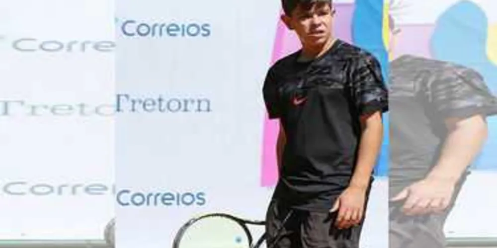 Imagem ilustrativa da imagem Ponta-grossense vence o Paranaense Sub-12 de Tênis