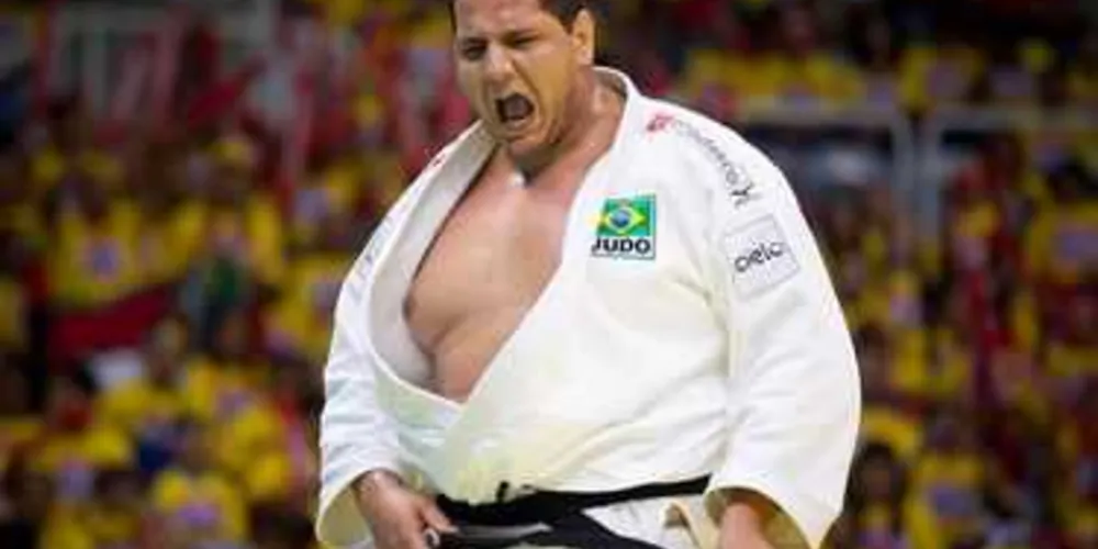 Imagem ilustrativa da imagem Rafael Silva vence na repescagem e fica com o bronze no judô