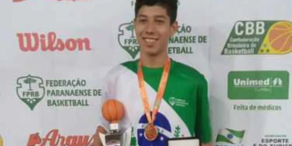 Imagem ilustrativa da imagem Pontagrossense é destaque no Sul Brasileiro de Basquete sub-14