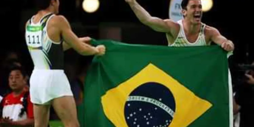 Diego Hypolito e Nory são prata e bronze no solo individual da ginástica