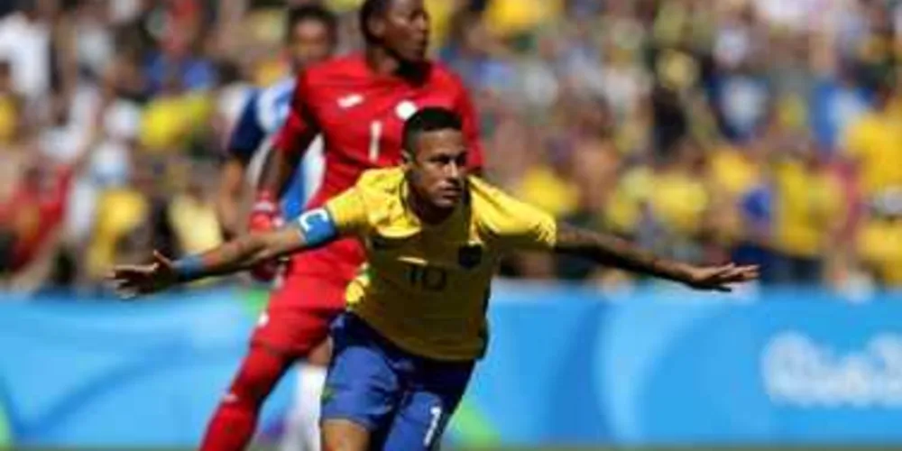 Imagem ilustrativa da imagem Brasil faz gol relâmpago, marca seis e fica a um passo do Ouro