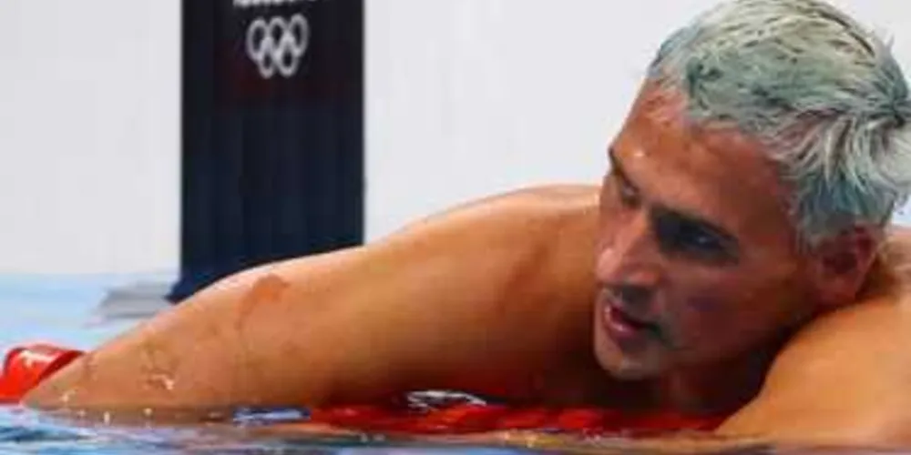 Imagem ilustrativa da imagem Nadador Ryan Lochte pede desculpas após falso relato de assalto