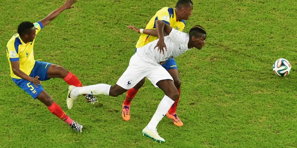 Imagem ilustrativa da imagem Equador empata em 0 a 0 com a França e está fora da Copa