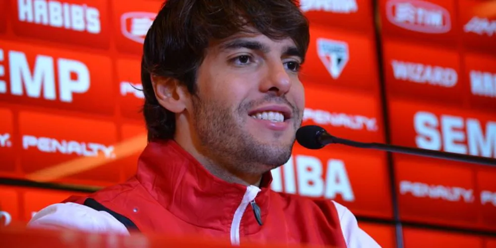 Imagem ilustrativa da imagem Kaká rejeita dependência e diz que "filme passou pela cabeça" ao marcar