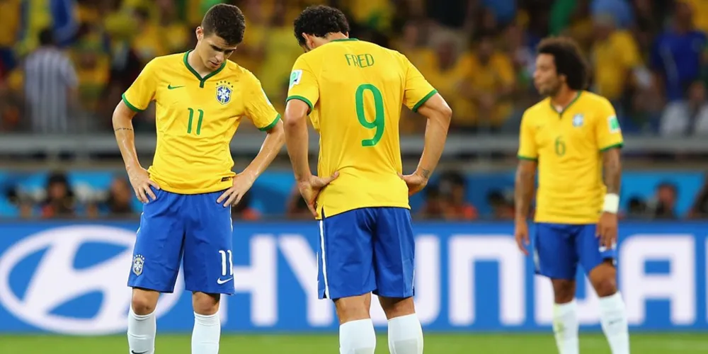 Imagem ilustrativa da imagem Goleada alemã é a maior já dada em semifinais de Copas