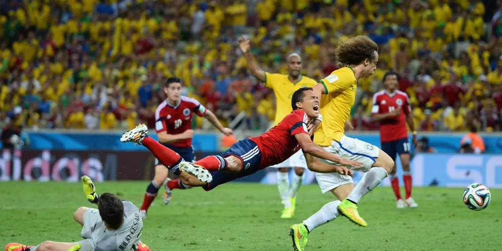 Imagem ilustrativa da imagem Mata-mata torna Brasil a equipe mais faltosa da Copa