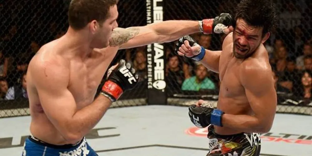 Imagem ilustrativa da imagem Weidman vence Lyoto e mantém cinturão dos médios