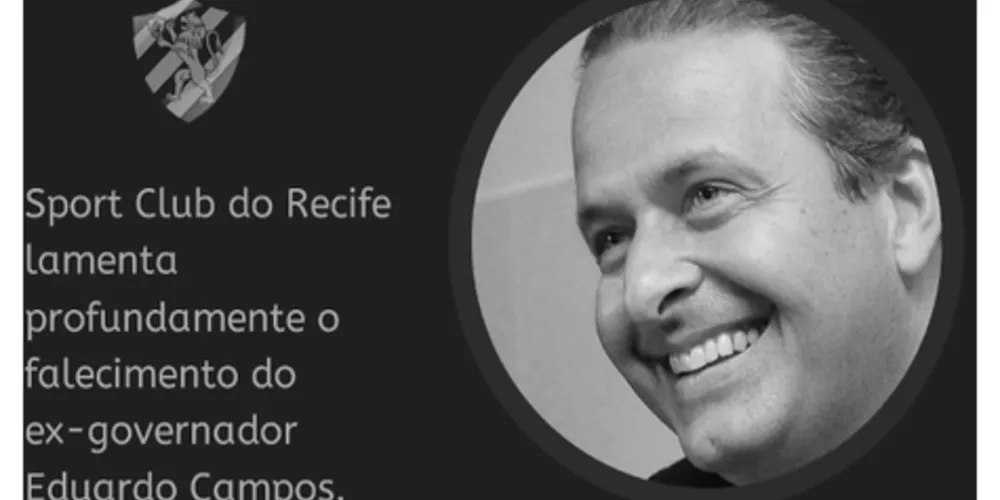 Imagem ilustrativa da imagem Morte de Eduardo Campos adia jogo da Copa do Brasil