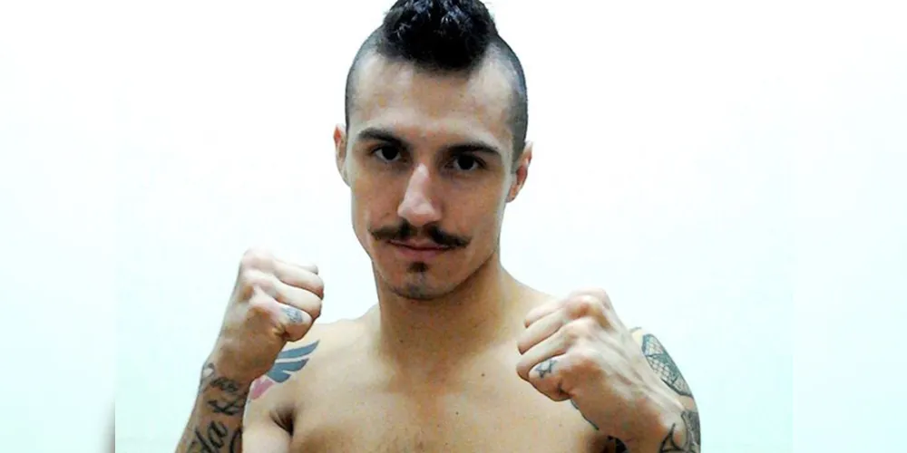 Imagem ilustrativa da imagem Atleta de Telêmaco Borba disputa hoje cinturão no MMA