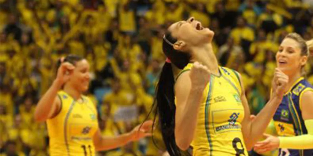 Imagem ilustrativa da imagem Brasil vence EUA e continua invicto no GP de Vôlei