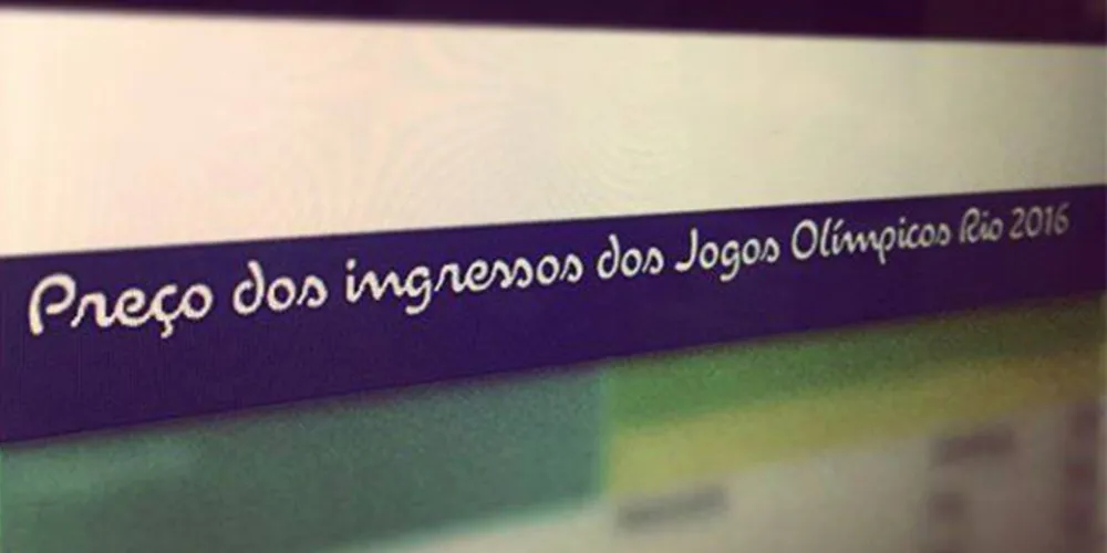 Imagem ilustrativa da imagem Maioria dos ingressos para Olimpíadas custa até R$ 70