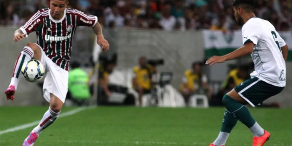 Imagem ilustrativa da imagem Goiás vence em casa e tira o Fluminense da Sul-Americana