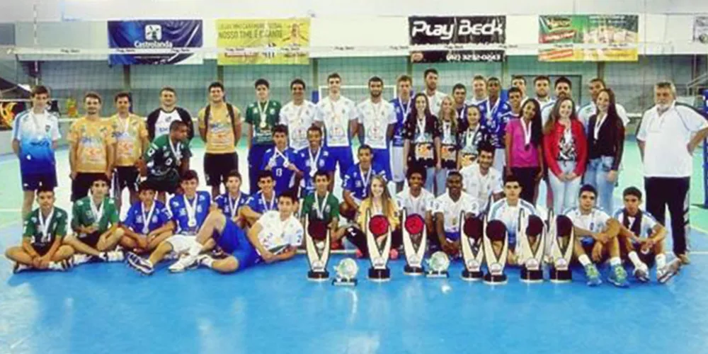 Imagem ilustrativa da imagem Castro é campeão da Liga Sul Norte Pioneiro de vôlei