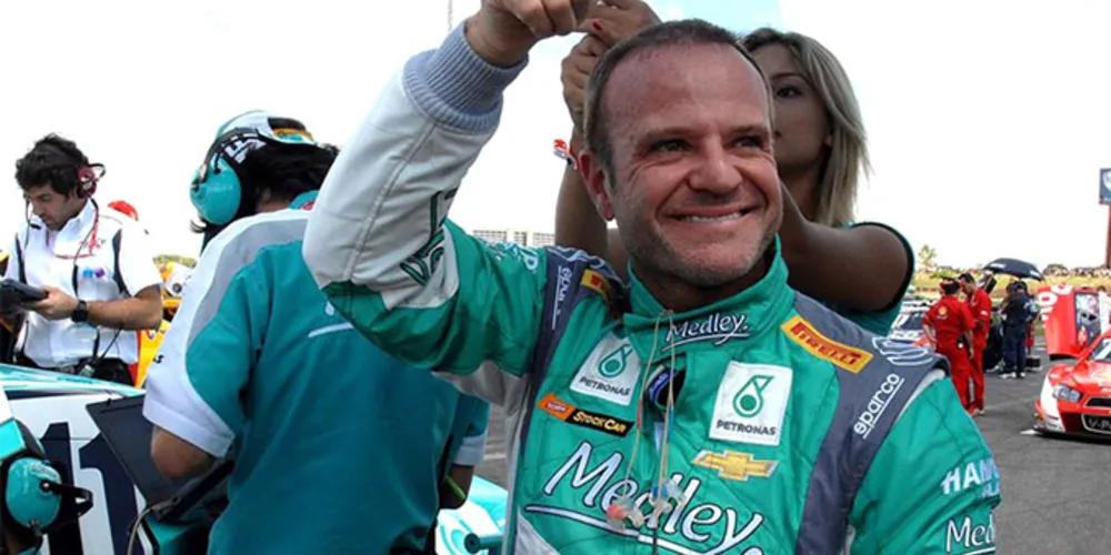 Imagem ilustrativa da imagem Barrichello disputará 24 Horas de Daytona com campeão da Indy