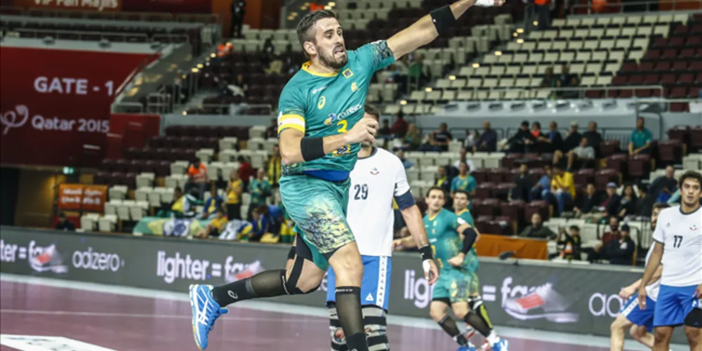 Imagem ilustrativa da imagem Brasil garante vaga nas oitavas do Mundial de handebol