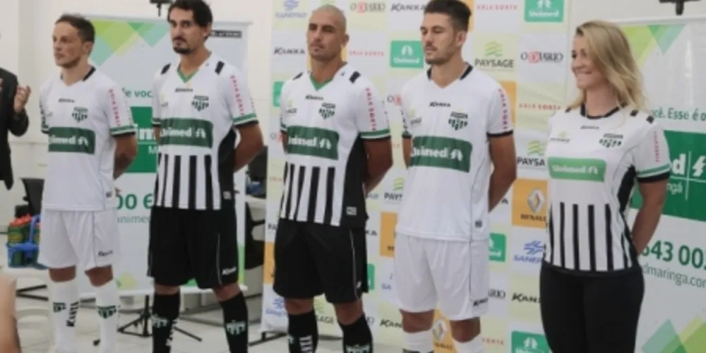 Imagem ilustrativa da imagem Antes da estreia, Maringá apresenta patrocinadores e uniformes