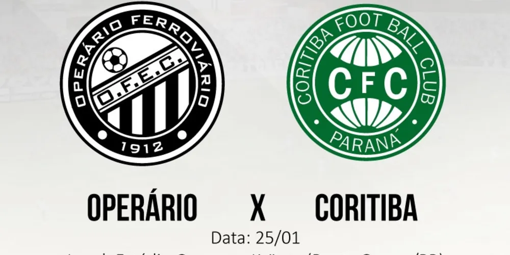 Imagem ilustrativa da imagem Ingressos para Operário x Coritiba começam a ser vendidos hoje