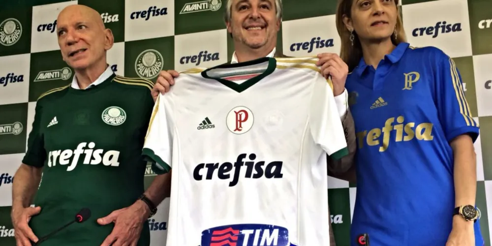 Imagem ilustrativa da imagem Palmeiras fecha patrocínio master com a Crefisa por dois anos