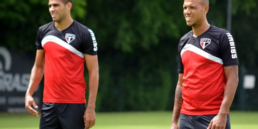 Imagem ilustrativa da imagem Alan Kardec e Luis Fabiano forma dupla de ataque do São Paulo