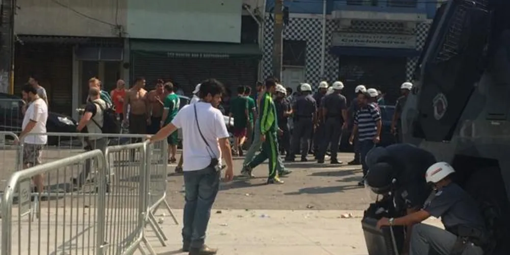 Imagem ilustrativa da imagem Incidentes envolvem torcedores de três times paulistas no fim de semana