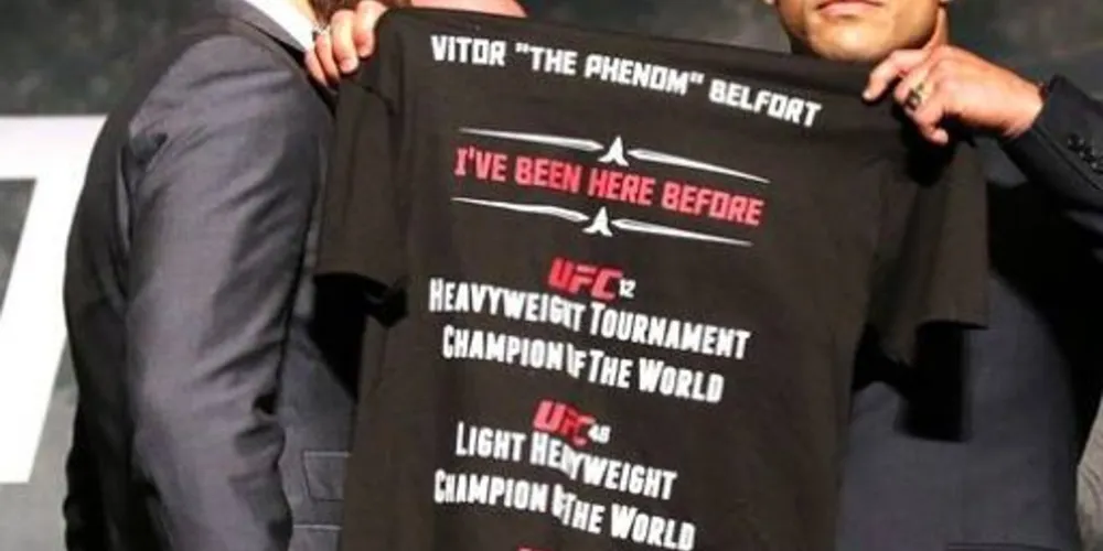 Imagem ilustrativa da imagem UFC remarca luta de Weidman e Belfort para 23 de maio