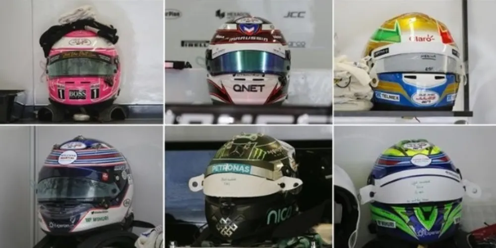 Imagem ilustrativa da imagem F1 proíbe pilotos de mudar pintura do capacete na temporada