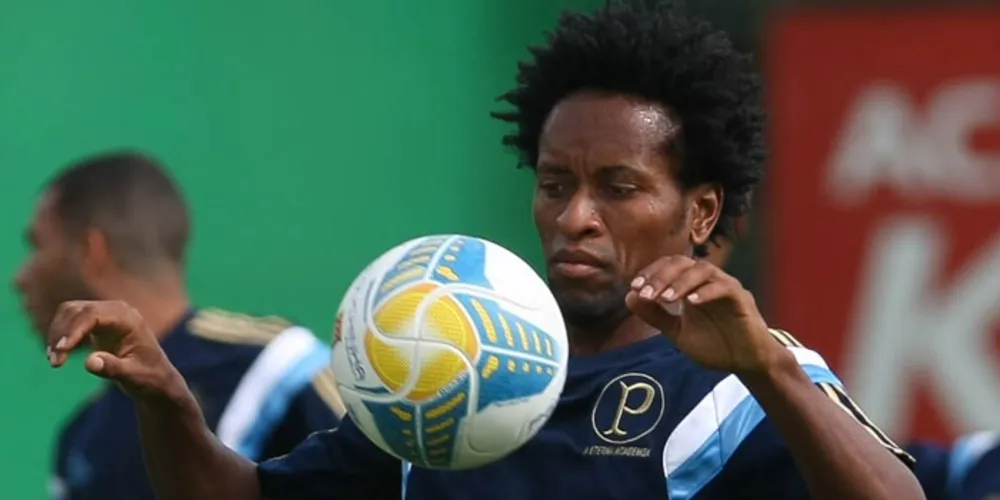 Imagem ilustrativa da imagem Zé Roberto sente a coxa e deixa treino mais cedo