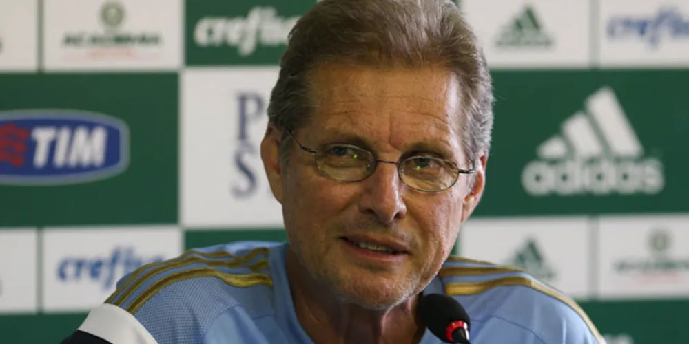 Imagem ilustrativa da imagem Oswaldo escala Palmeiras com Zé Roberto no lugar de Robinho