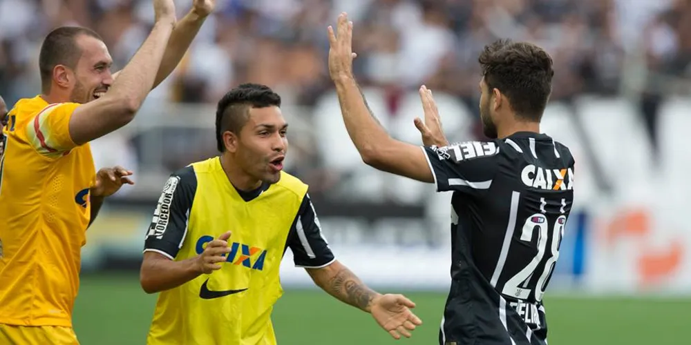 Imagem ilustrativa da imagem Corinthians e Santos empatam em 1 a 1 na Arena