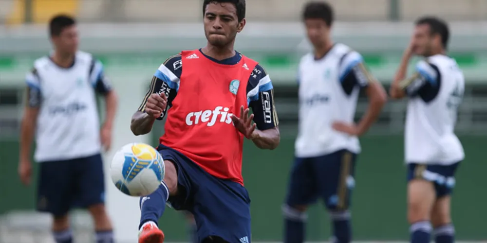 Imagem ilustrativa da imagem Palmeiras treina finalizações antes da 1ª final do Paulista