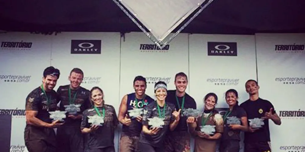 Imagem ilustrativa da imagem Atletas de Palmeira vencem 'corrida militarizada' em Curitiba