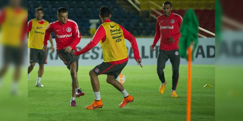 Imagem ilustrativa da imagem Em Bogotá, Inter começa a decidir vaga à semifinal da Libertadores