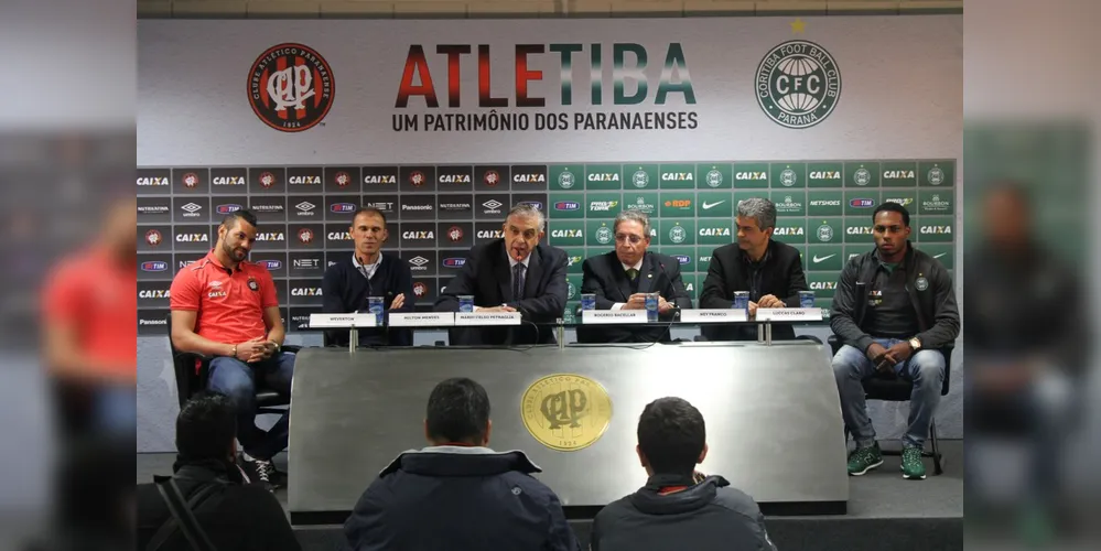 Imagem ilustrativa da imagem Coxa e Atlético se unem pedindo paz no clássico