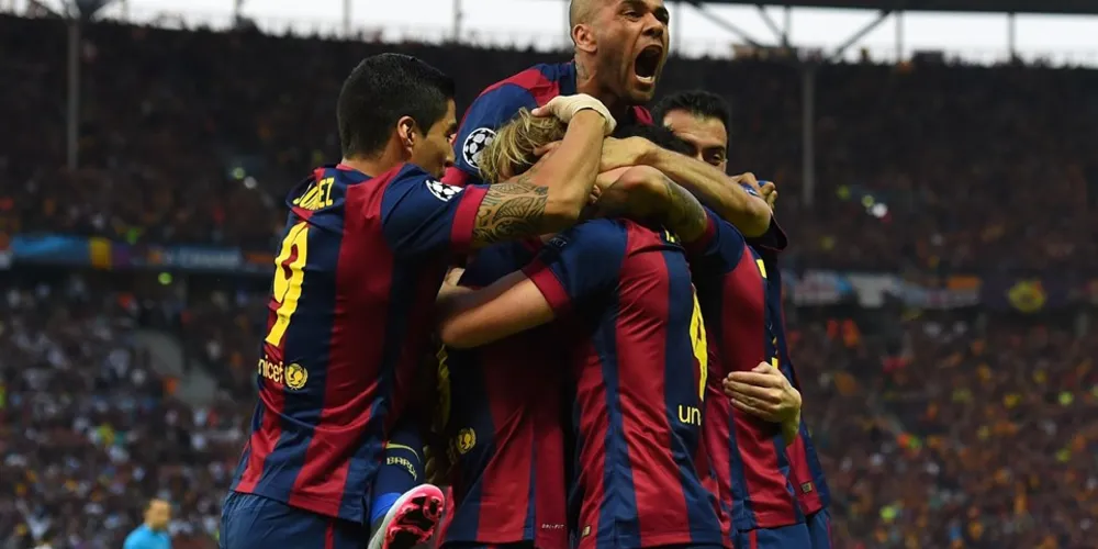 Imagem ilustrativa da imagem Barça vence a Juventus e conquista a Liga dos Campeões