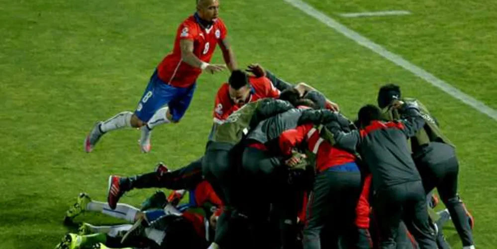 Imagem ilustrativa da imagem Chile bate Uruguai e vai às semifinais da Copa América