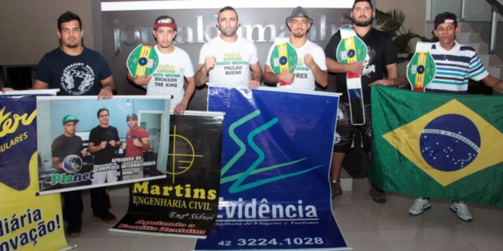 Imagem ilustrativa da imagem Atletas da cidade miram vaga no UFC