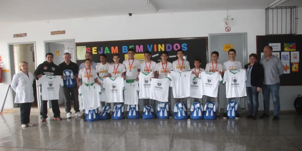 Imagem ilustrativa da imagem Atletas castrenses representam o Paraná em competição nacional