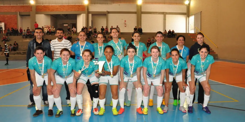 Imagem ilustrativa da imagem Nos pênaltis, PG conquista título no futsal feminino dos JAPs