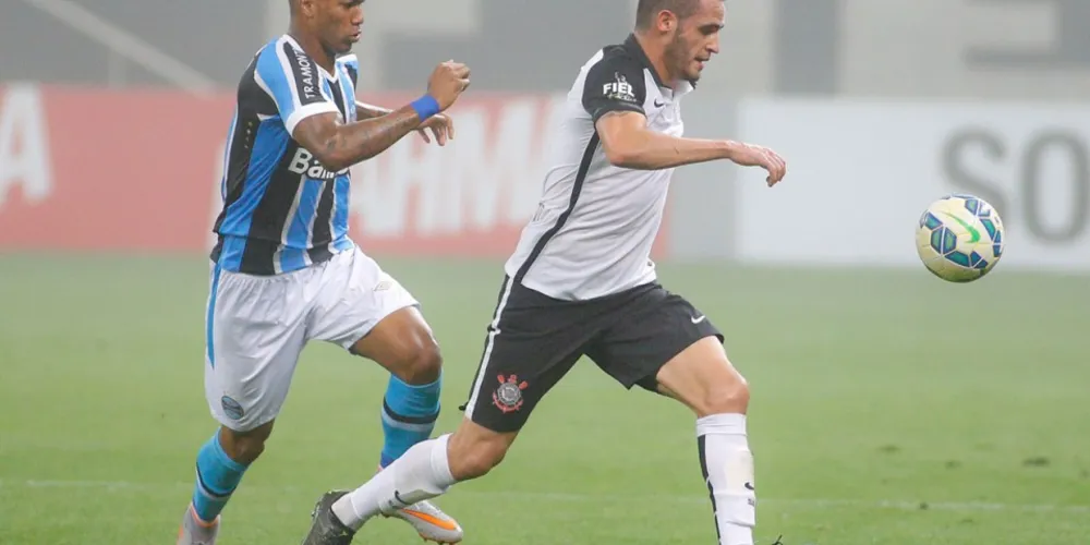 Imagem ilustrativa da imagem Corinthians e Grêmio ficam no empate em 1 a 1
