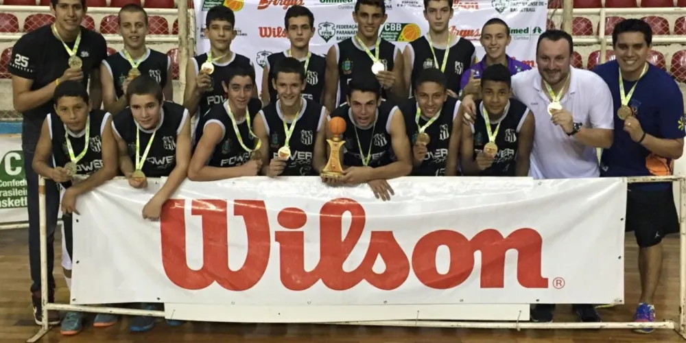 Imagem ilustrativa da imagem Caramuru fatura Paranaense Sub-14 de basquete 