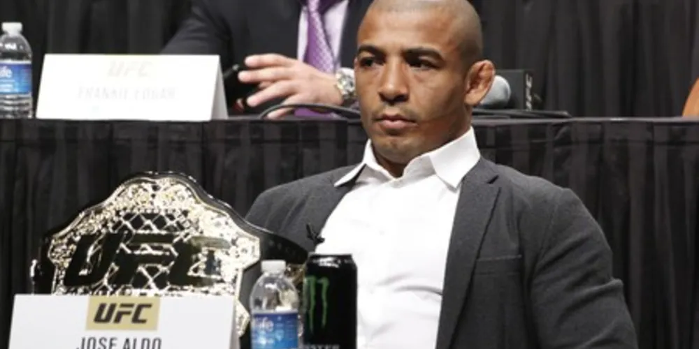 Imagem ilustrativa da imagem José Aldo avisa McGregor: "Vai sair todo machucado"