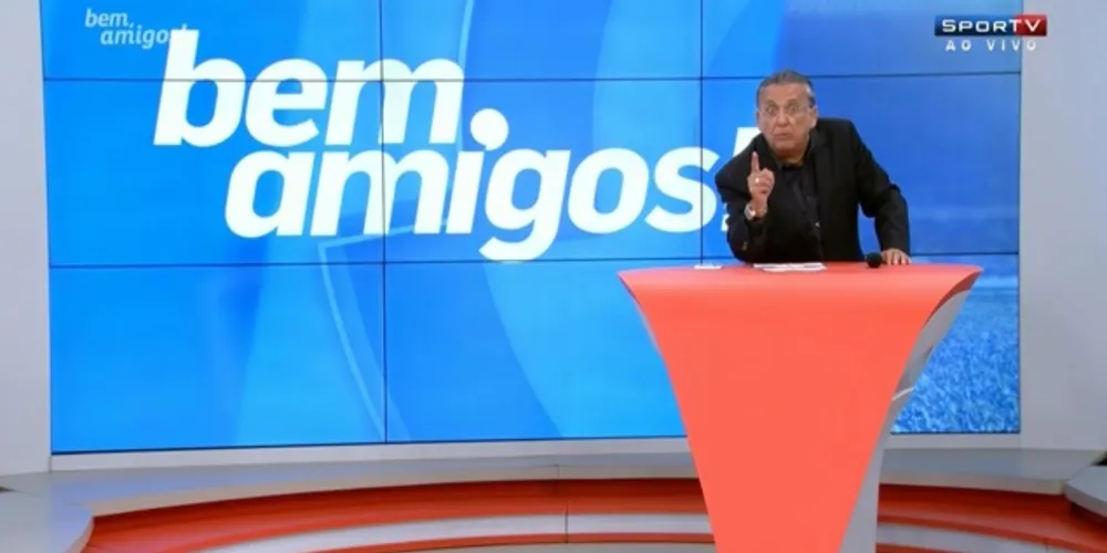 Imagem ilustrativa da imagem Galvão Bueno sugere retaliação da CBF ao SporTV