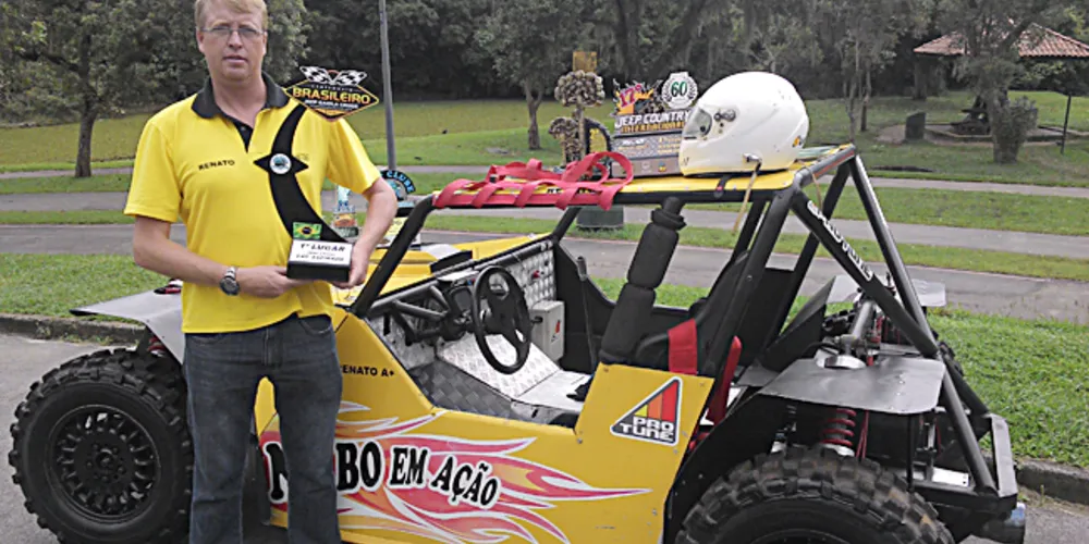 Imagem ilustrativa da imagem Piloto de Palmeira fatura bicampeonato brasileiro de Jeep Cross