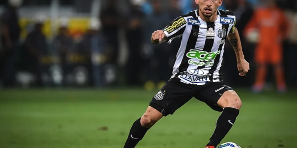 Imagem ilustrativa da imagem Presidente do Santos diz que Lucas Lima continua no Santos