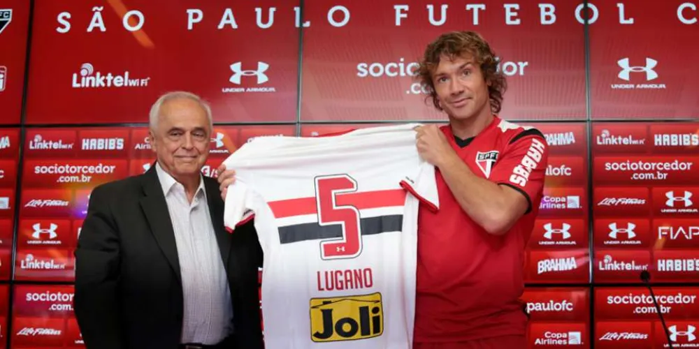 Imagem ilustrativa da imagem Lugano é apresentado no São Paulo