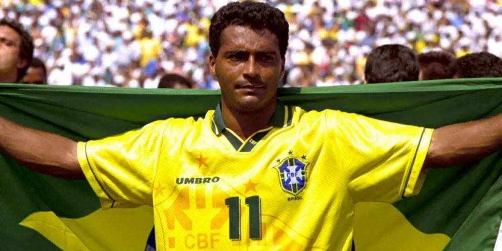 Imagem ilustrativa da imagem Romário completa 50 anos. Confira momentos marcantes do baixinho