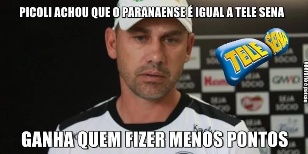 Imagem ilustrativa da imagem Queda de Picoli vira piada na internet entre os tocedores