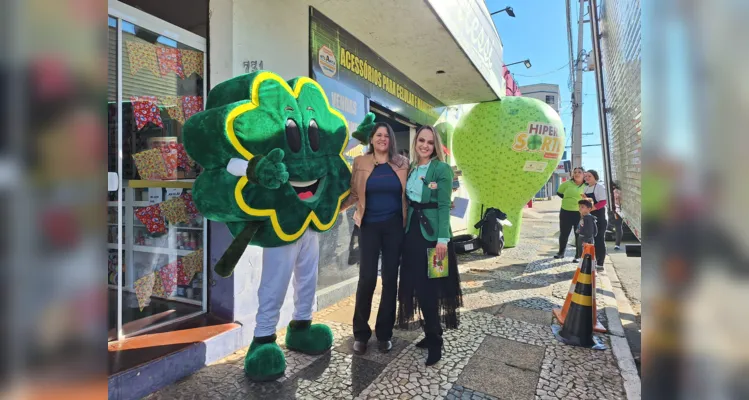 Simone Andrade dos Santos foi uma das ganhadoras do 2º prêmio